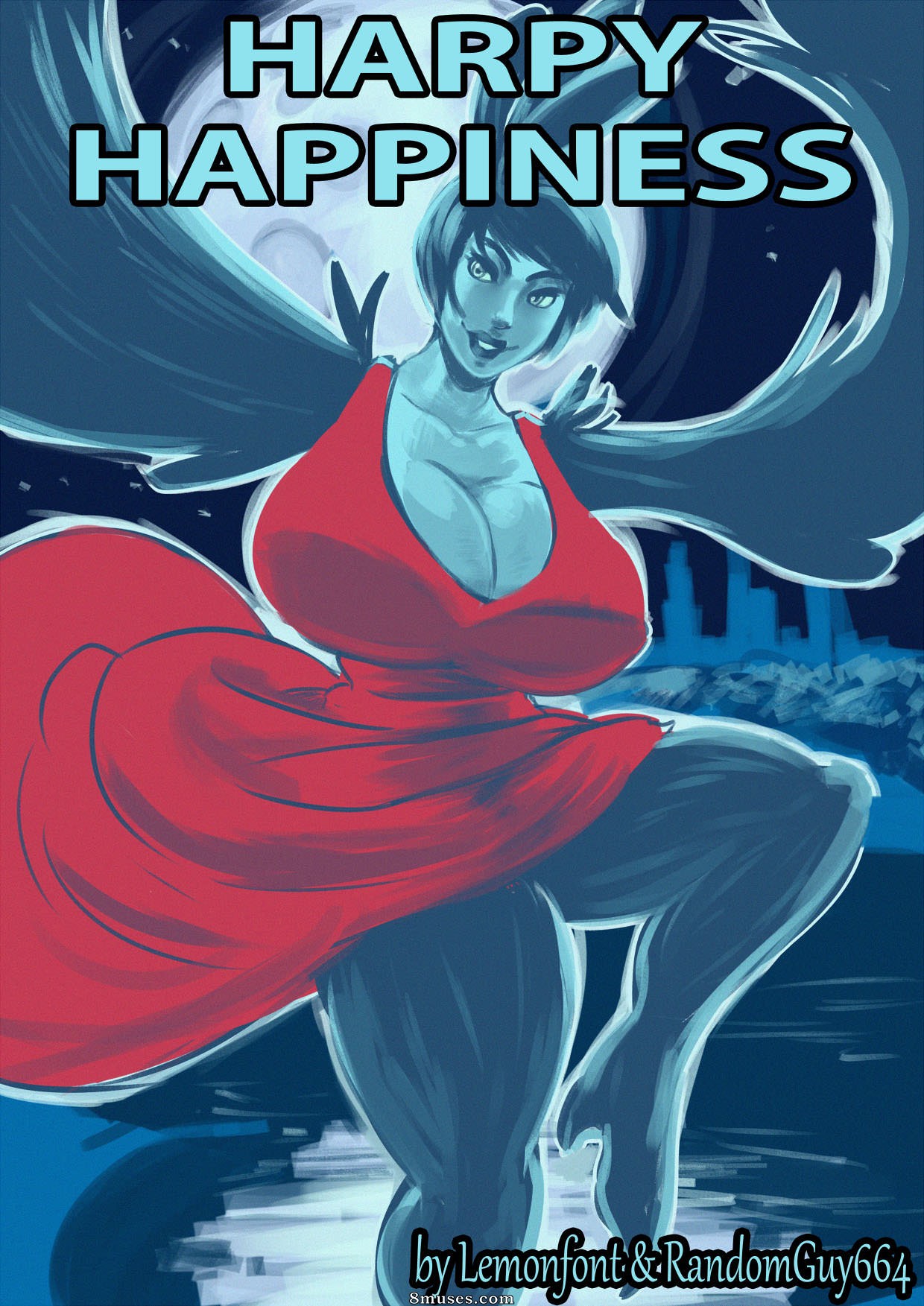 Lemonfont Comics - Harpy Happiness - Page 1
