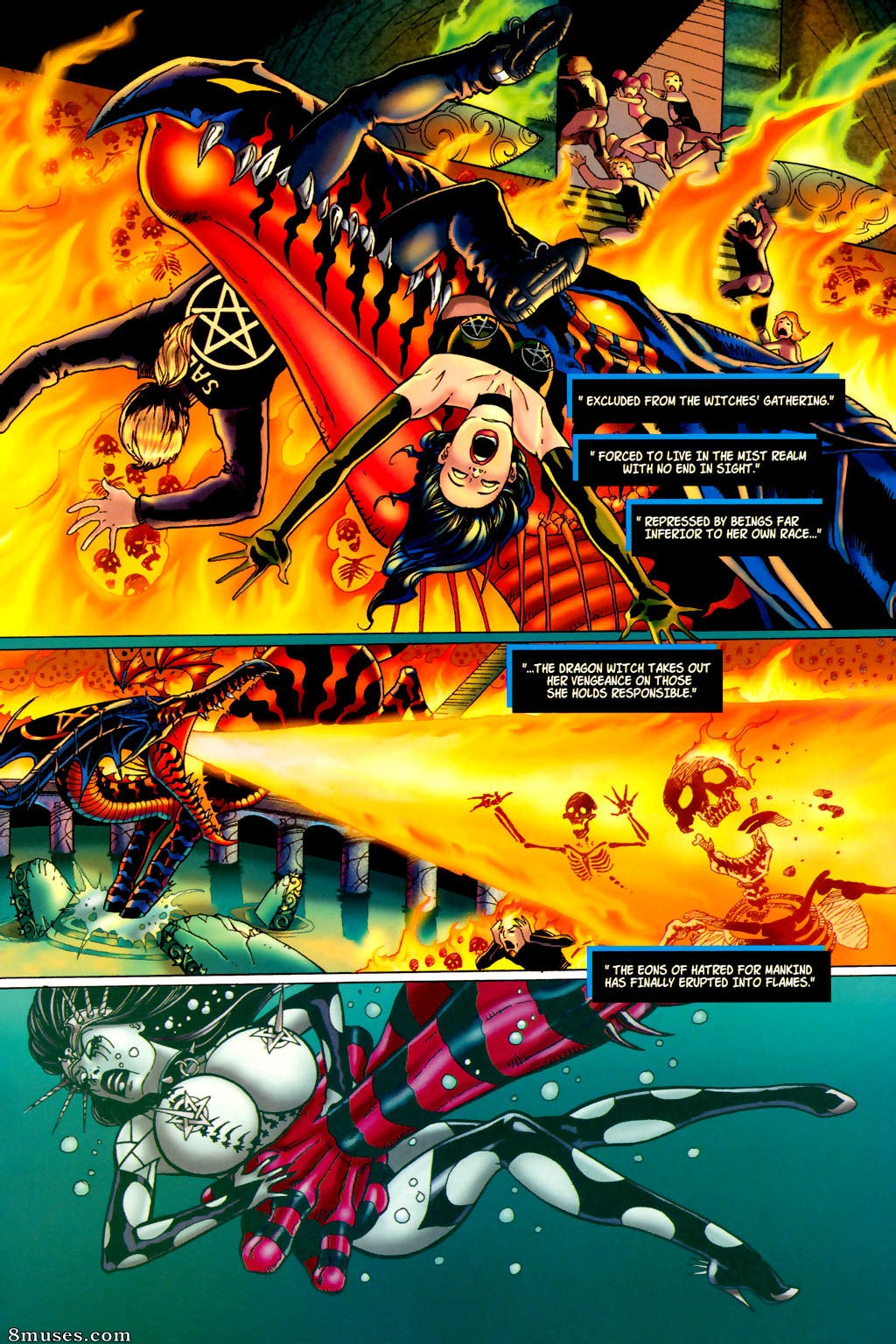 BroadSword Comics - Tarot - Witch of the Black Rose 033 - Page 6