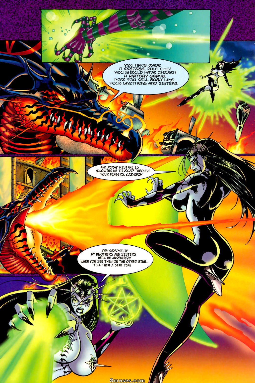 BroadSword Comics - Tarot - La sorcière de la rose noire 033 - Page 7