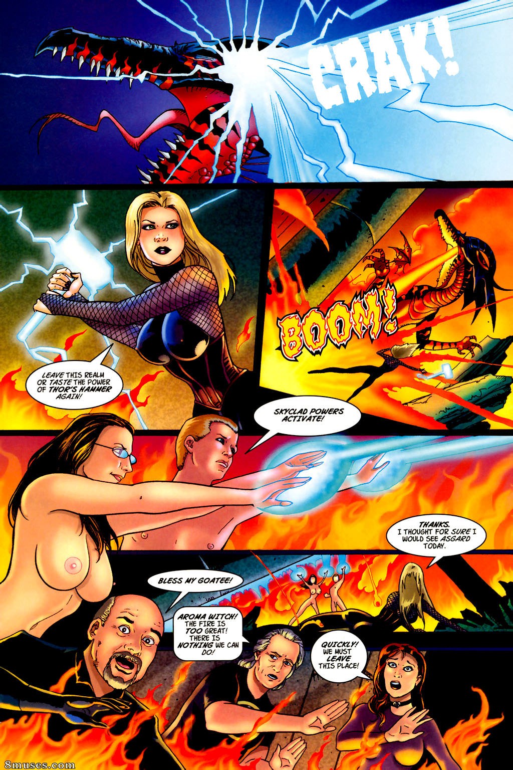 BroadSword Comics - Tarot - Witch of the Black Rose 033 - Page 10