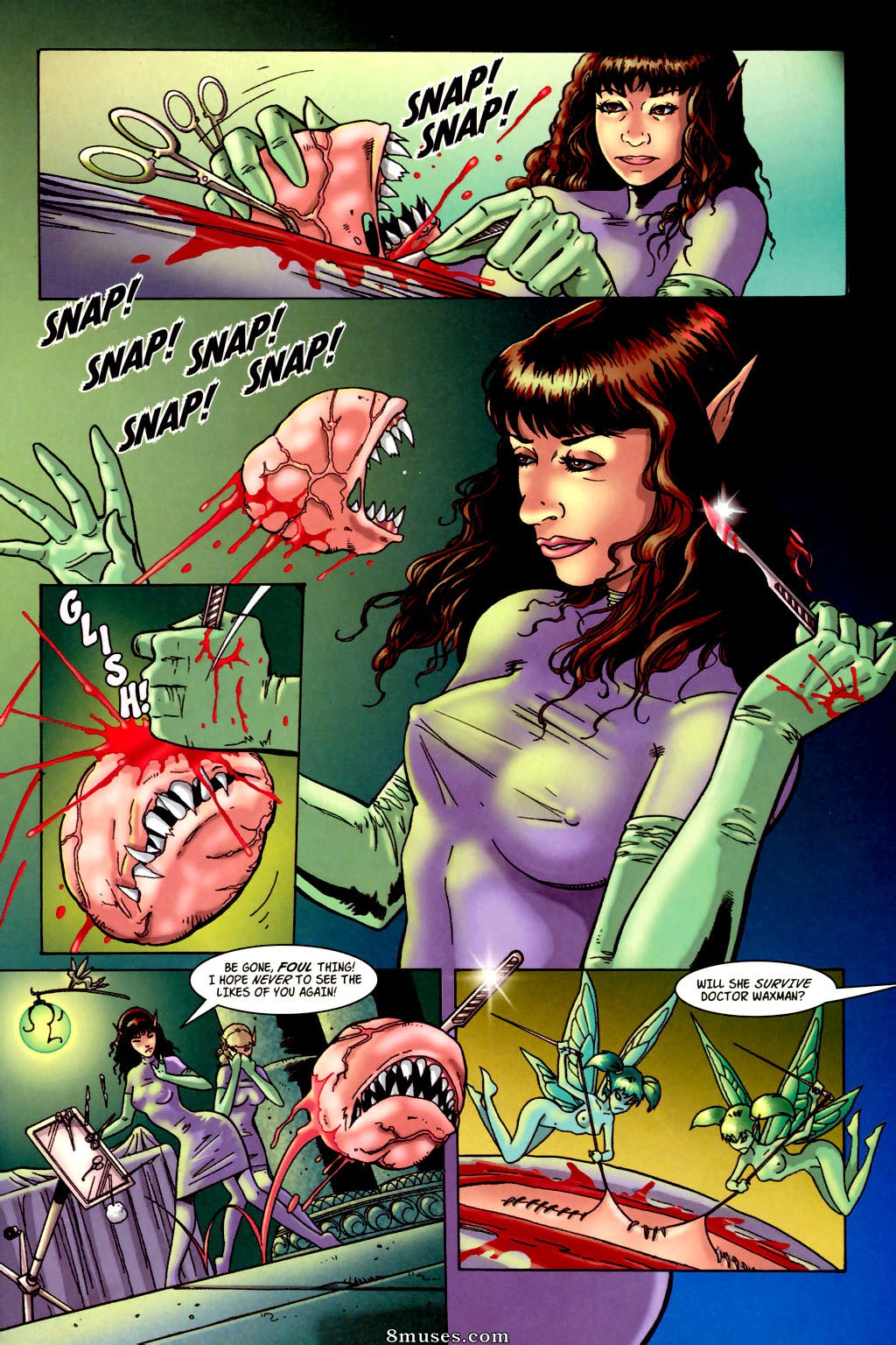BroadSword Comics - Tarot - Witch of the Black Rose 033 - Page 24