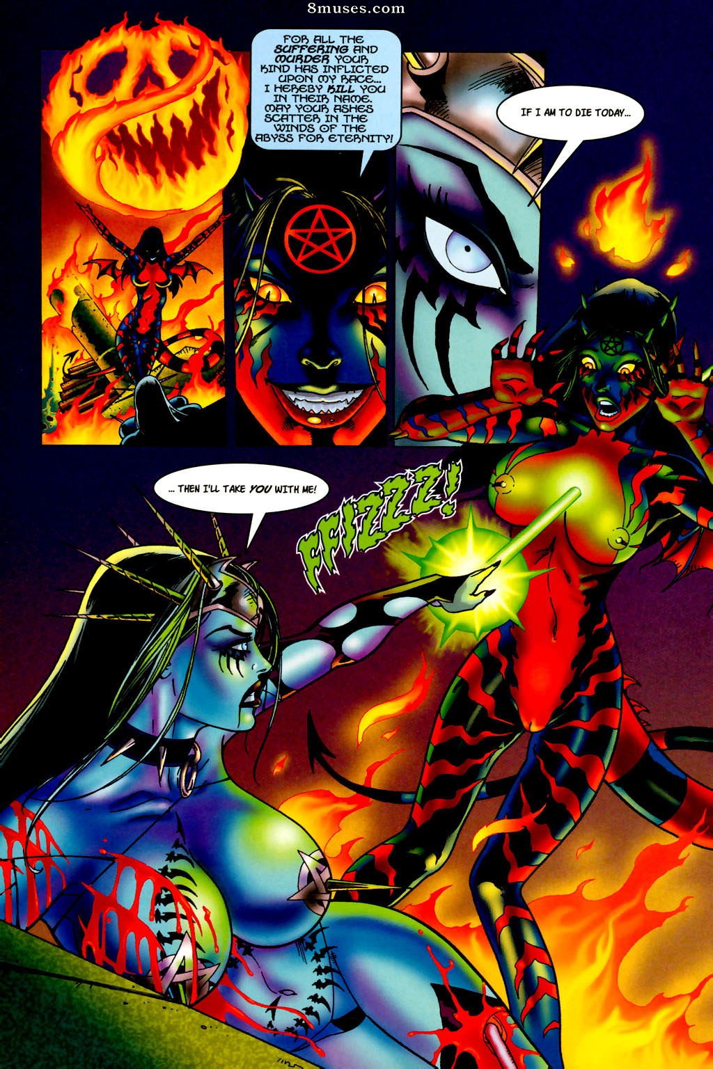 BroadSword Comics - Tarot - Witch of the Black Rose 033 - Page 21
