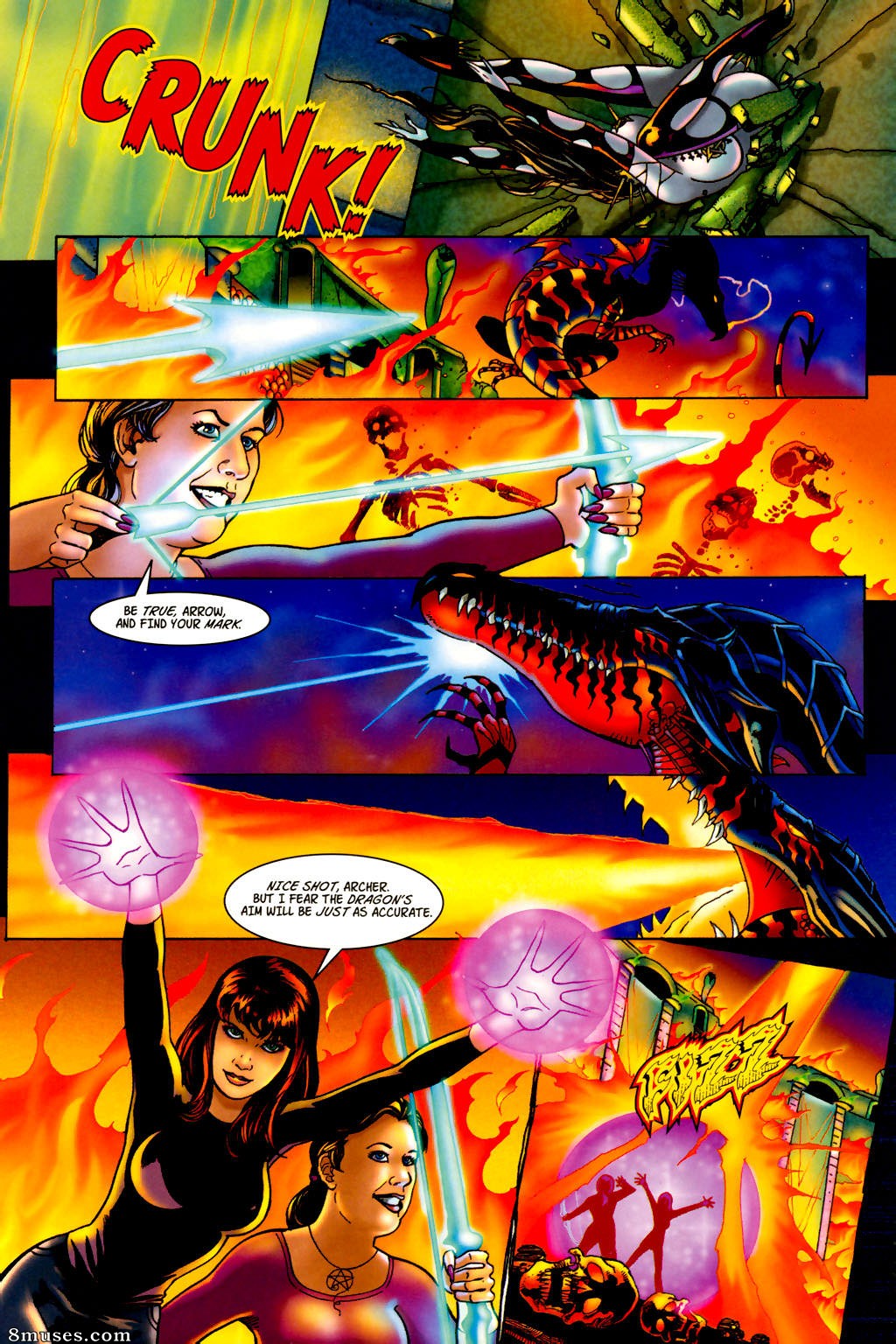 BroadSword Comics - Tarot - La sorcière de la rose noire 033 - Page 9
