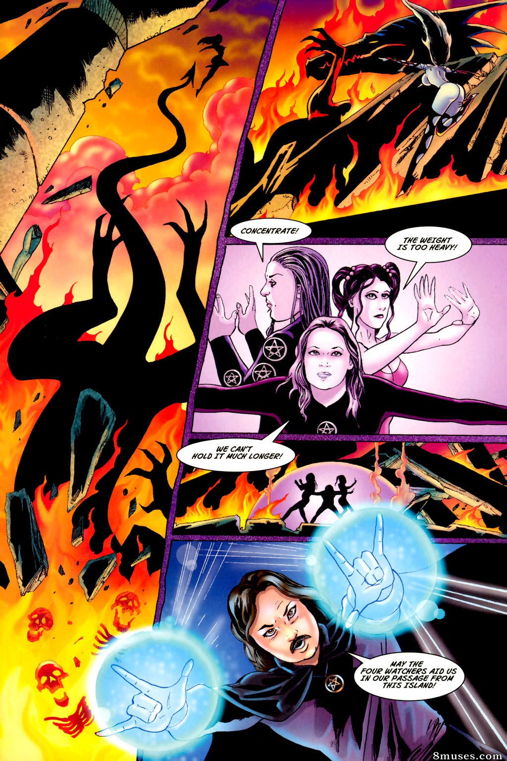 BroadSword Comics - Tarot - La sorcière de la rose noire 033 - Page 12