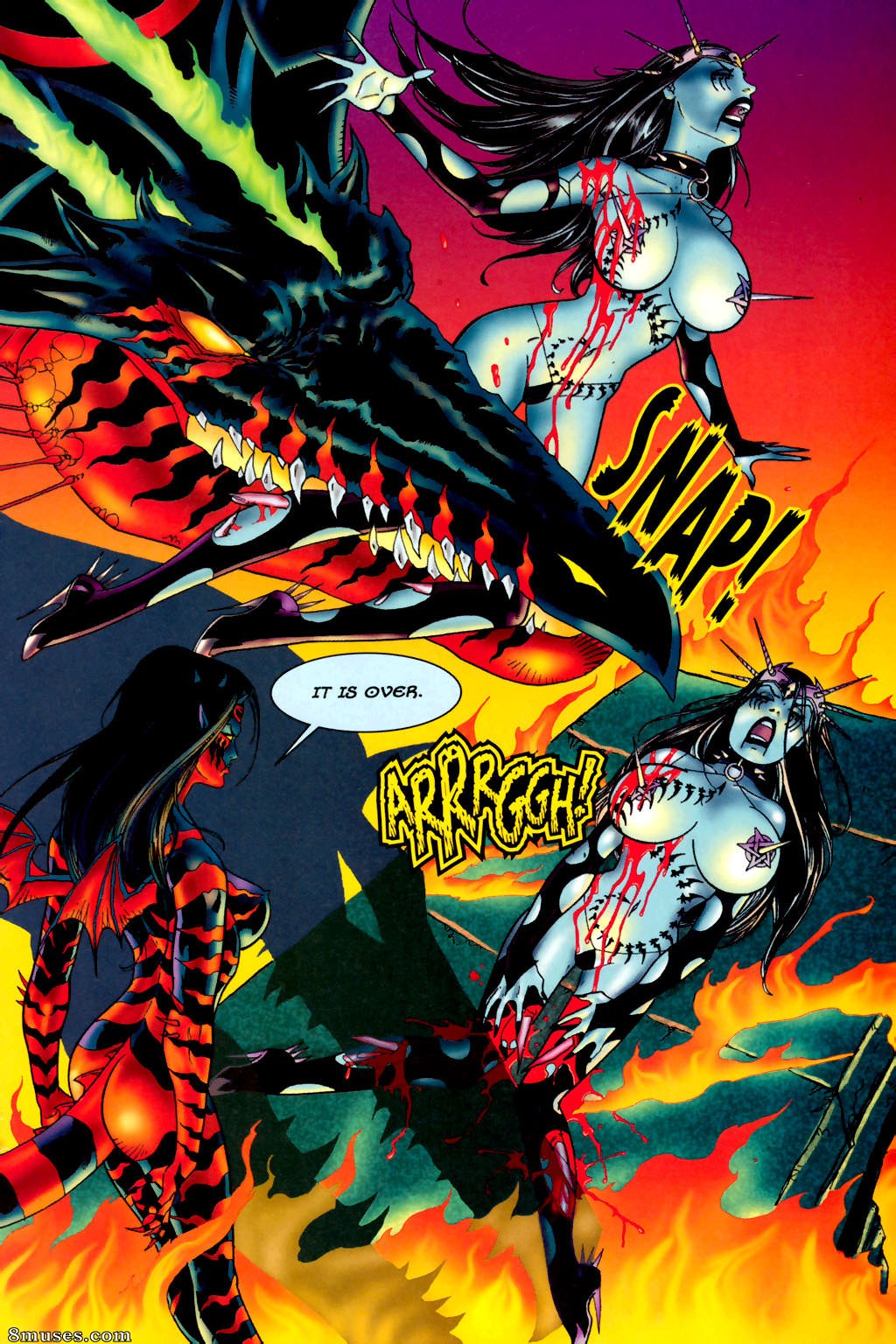 BroadSword Comics - Tarot - Witch of the Black Rose 033 - Page 20