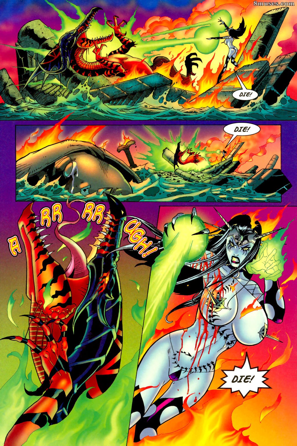 BroadSword Comics - Tarot - Witch of the Black Rose 033 - Page 19