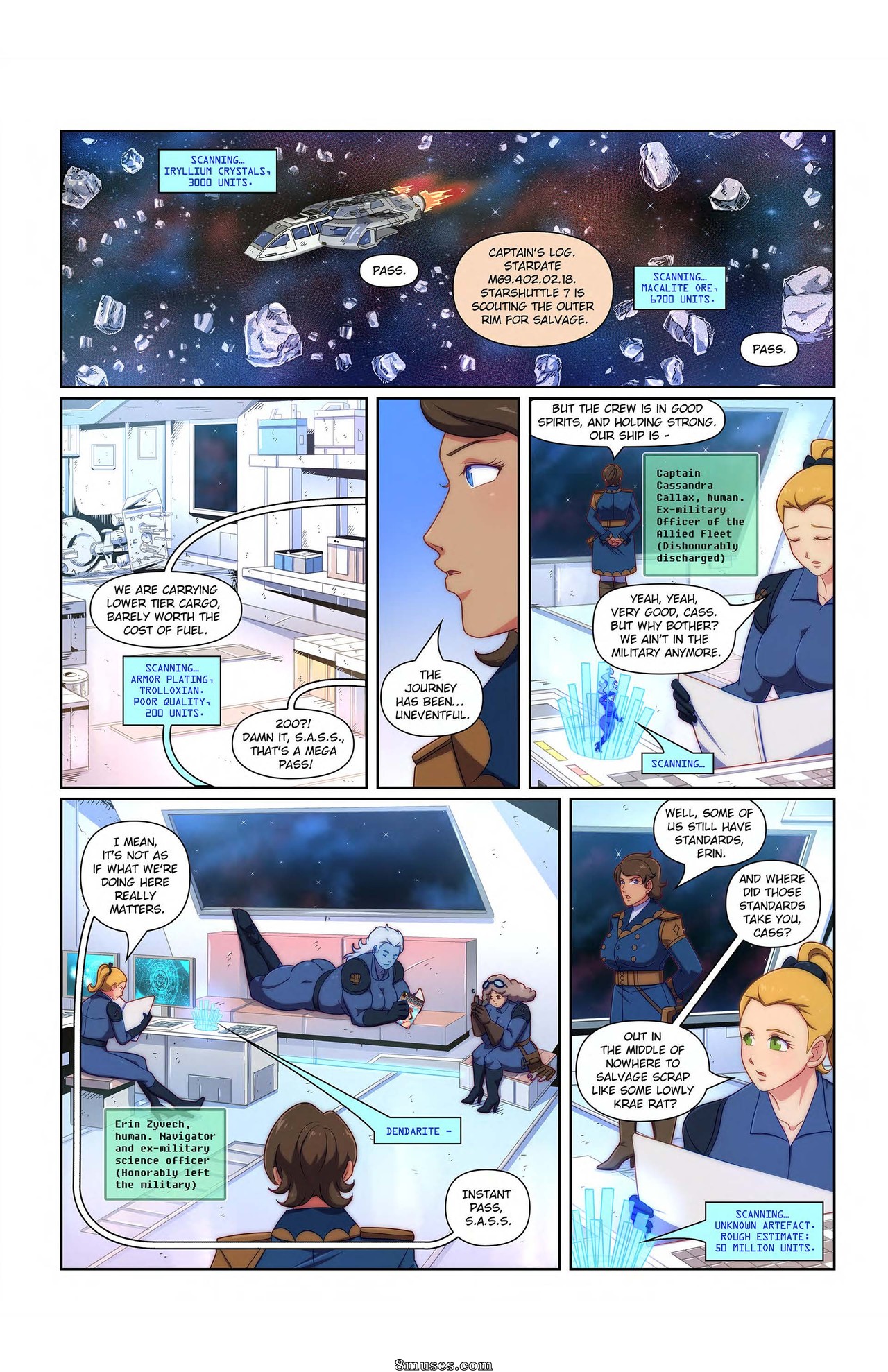 Space Slimes of Starshuttle Seven - Issue 1 - Page 3
