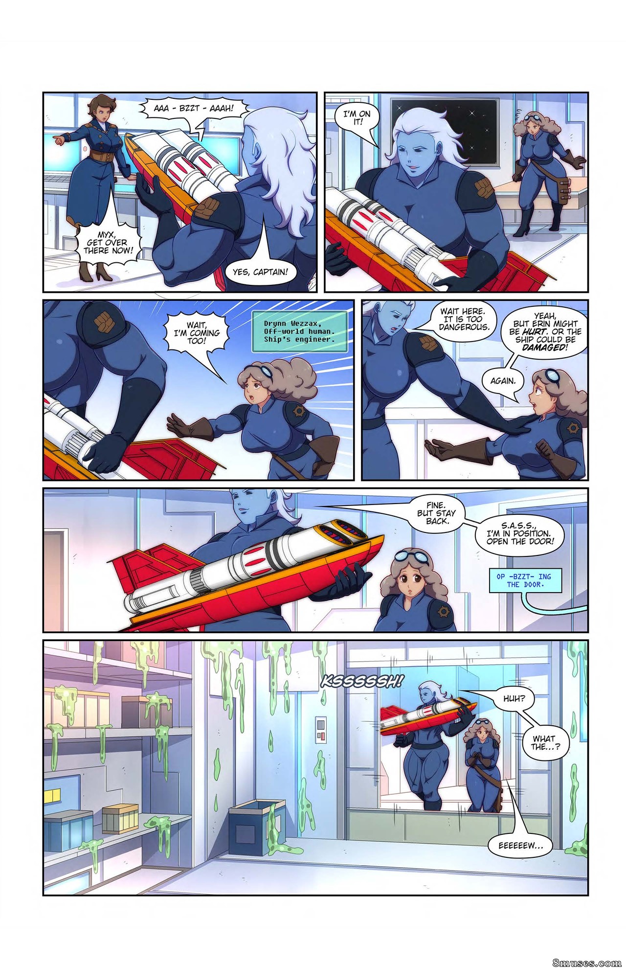 Space Slimes of Starshuttle Seven - Issue 1 - Page 6