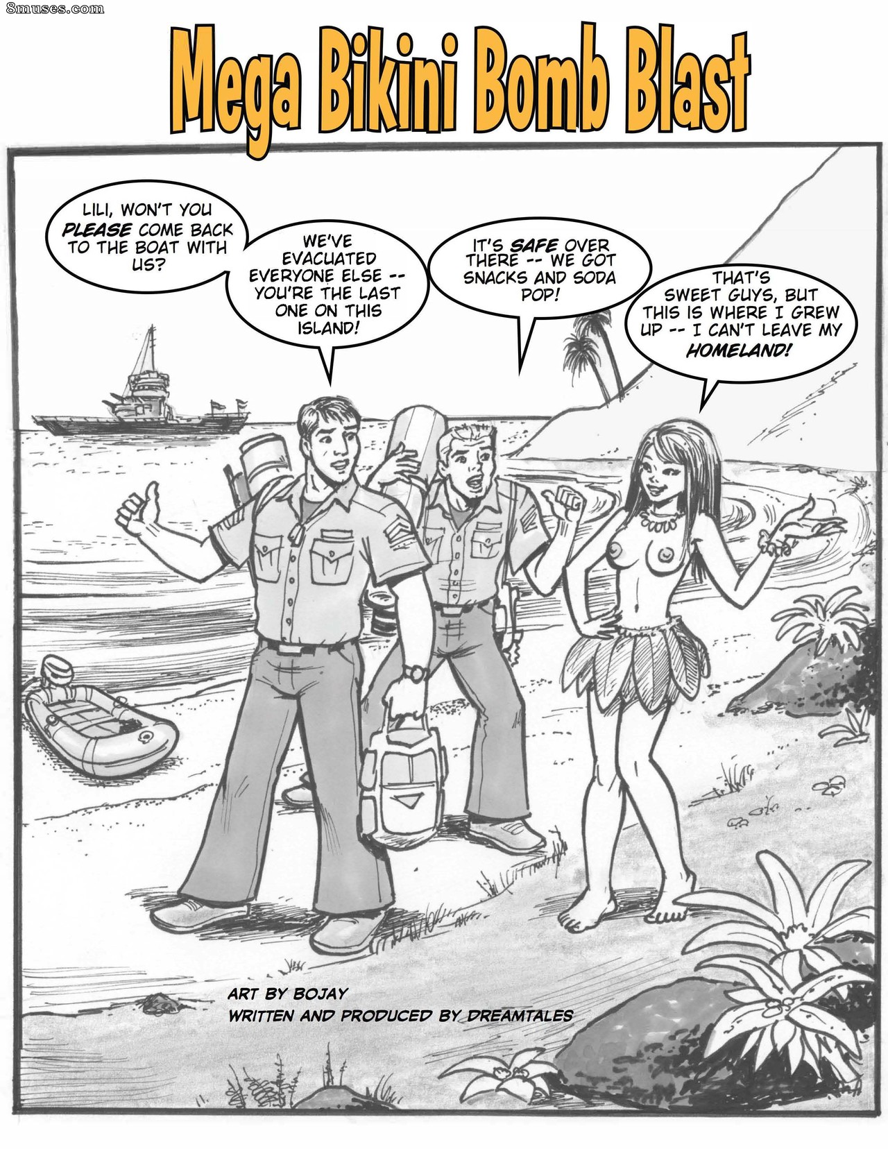 DreamTales Comics - Mega Bikini Bomb Blast - Page 1