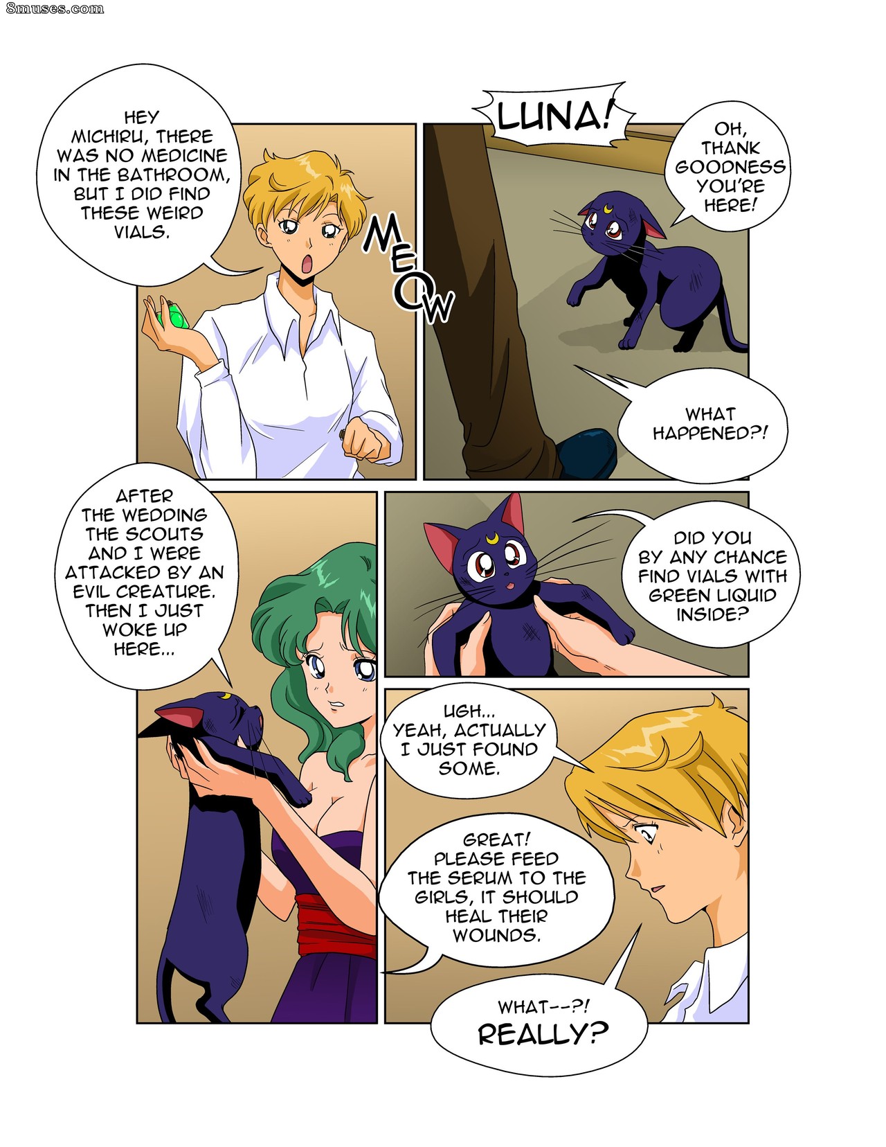 Page 4 | Jitensha-Comics/Sailor-Moon-Eternal-Climax | 8muses - Sex Comics