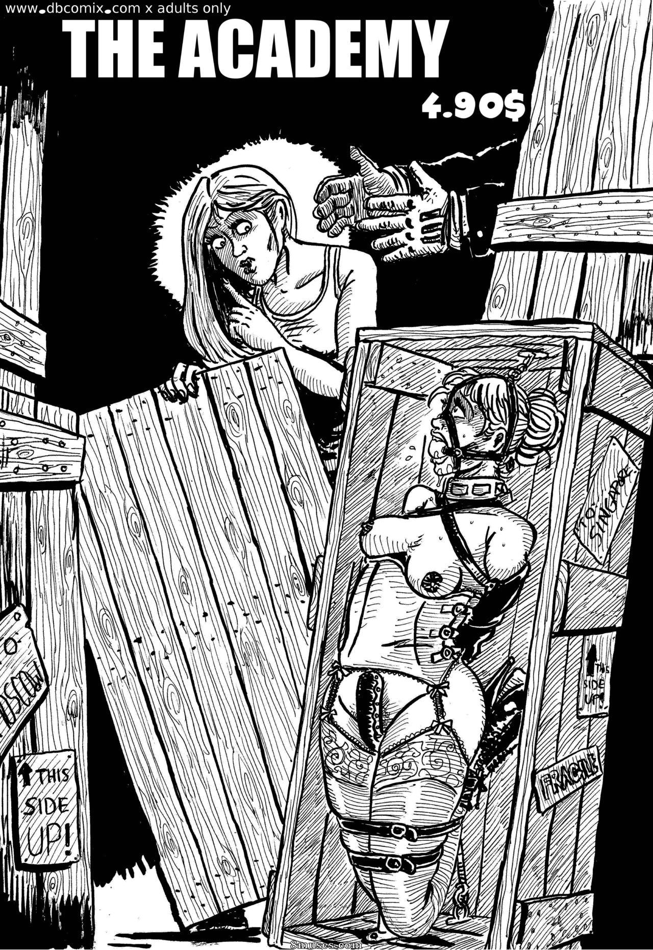 DBComix - Deviant Bondage Comics - The Academy Secret Agent in Bondage - Page 1