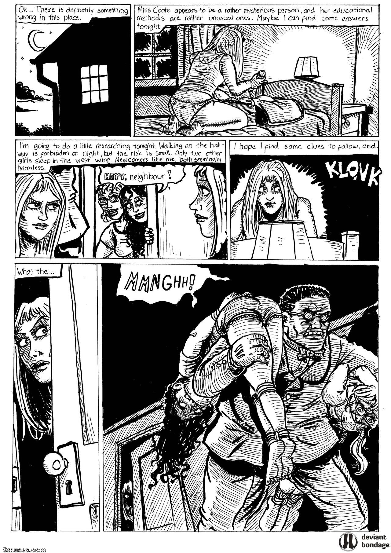 DBComix - Deviant Bondage Comics - The Academy Secret Agent in Bondage - Page 5