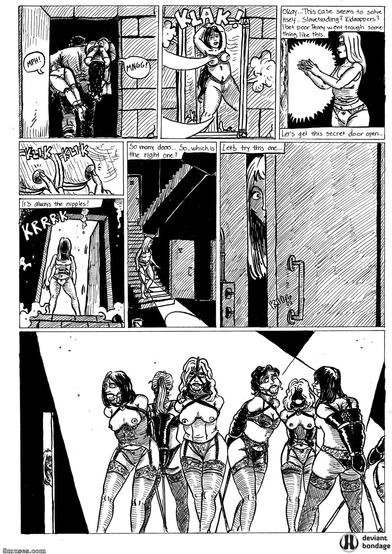 DBComix - Deviant Bondage Comics - El agente secreto de la academia en bondage - Página 6