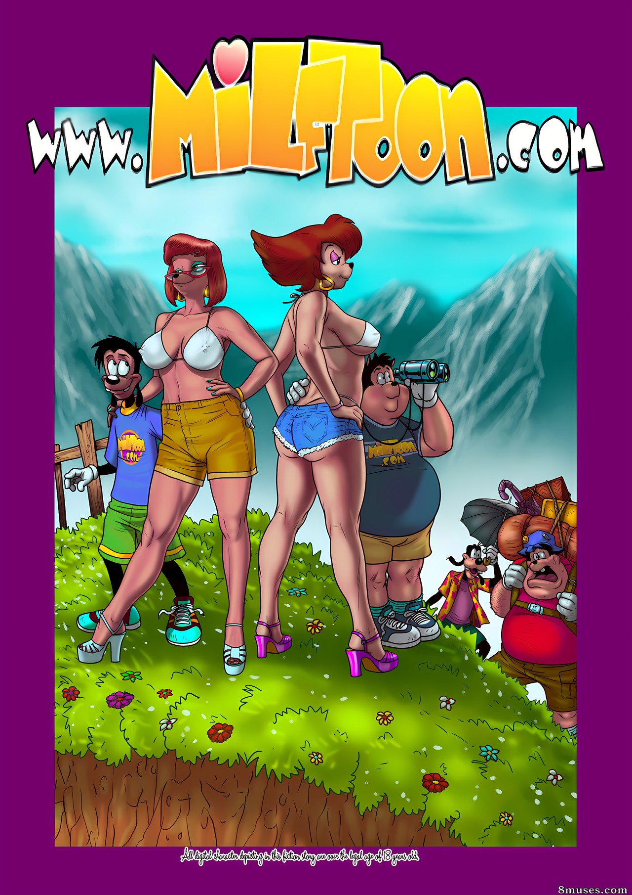 MilfToon Comics - Goofy Vacation - Page 1