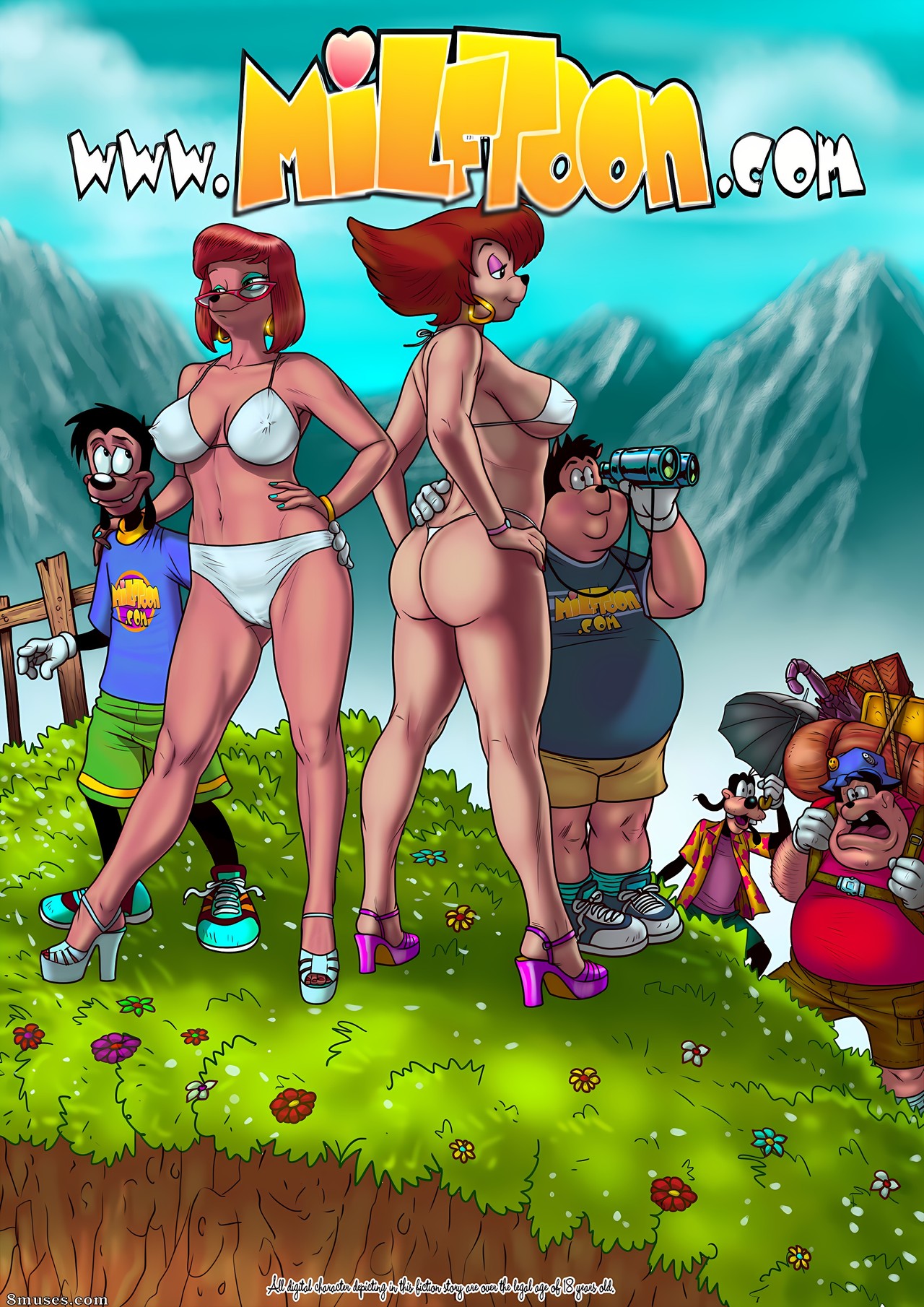 MilfToon Comics - Goofy Vacation - Page 3