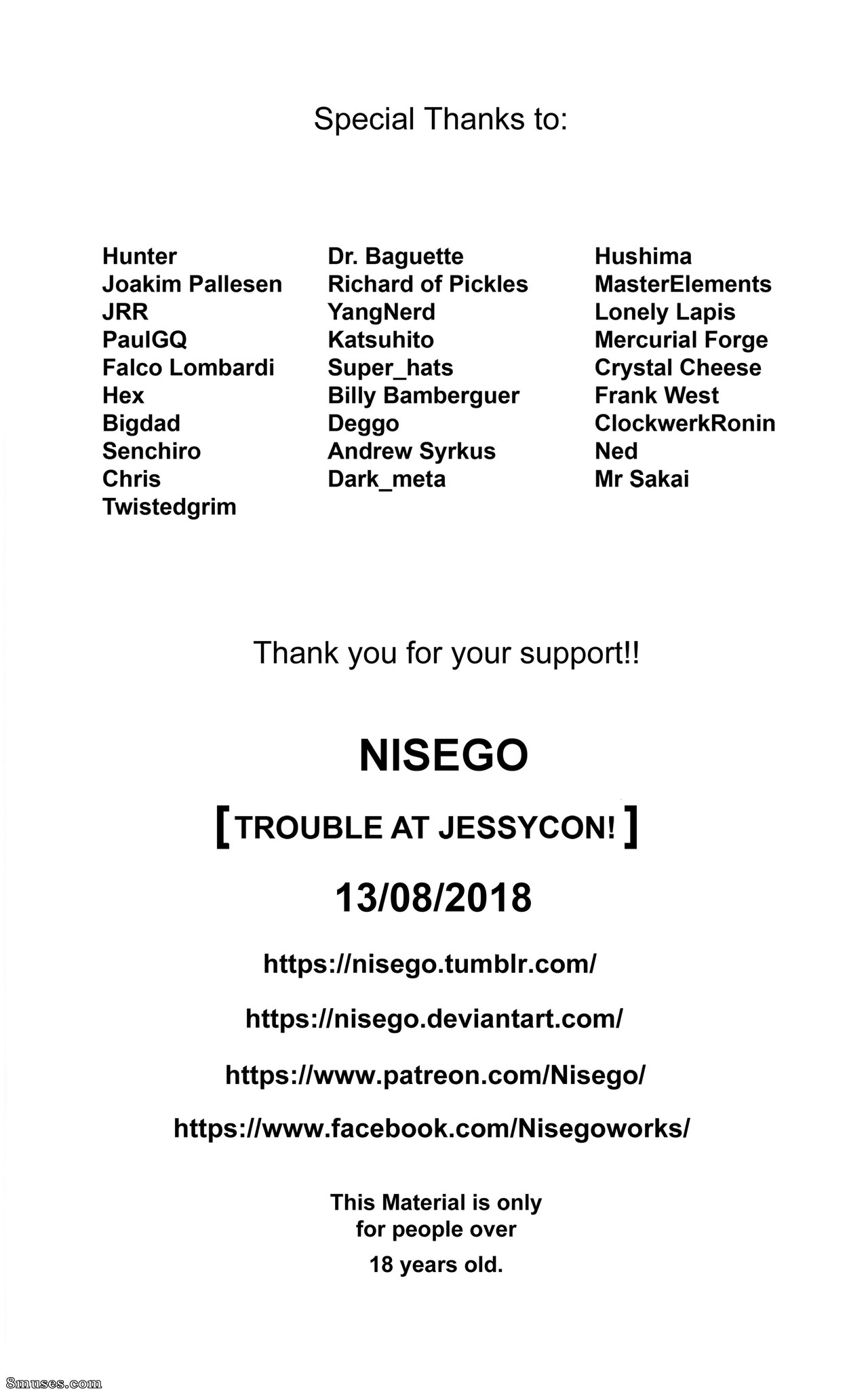 Nisego - Trouble at Jessycon! - Page 21