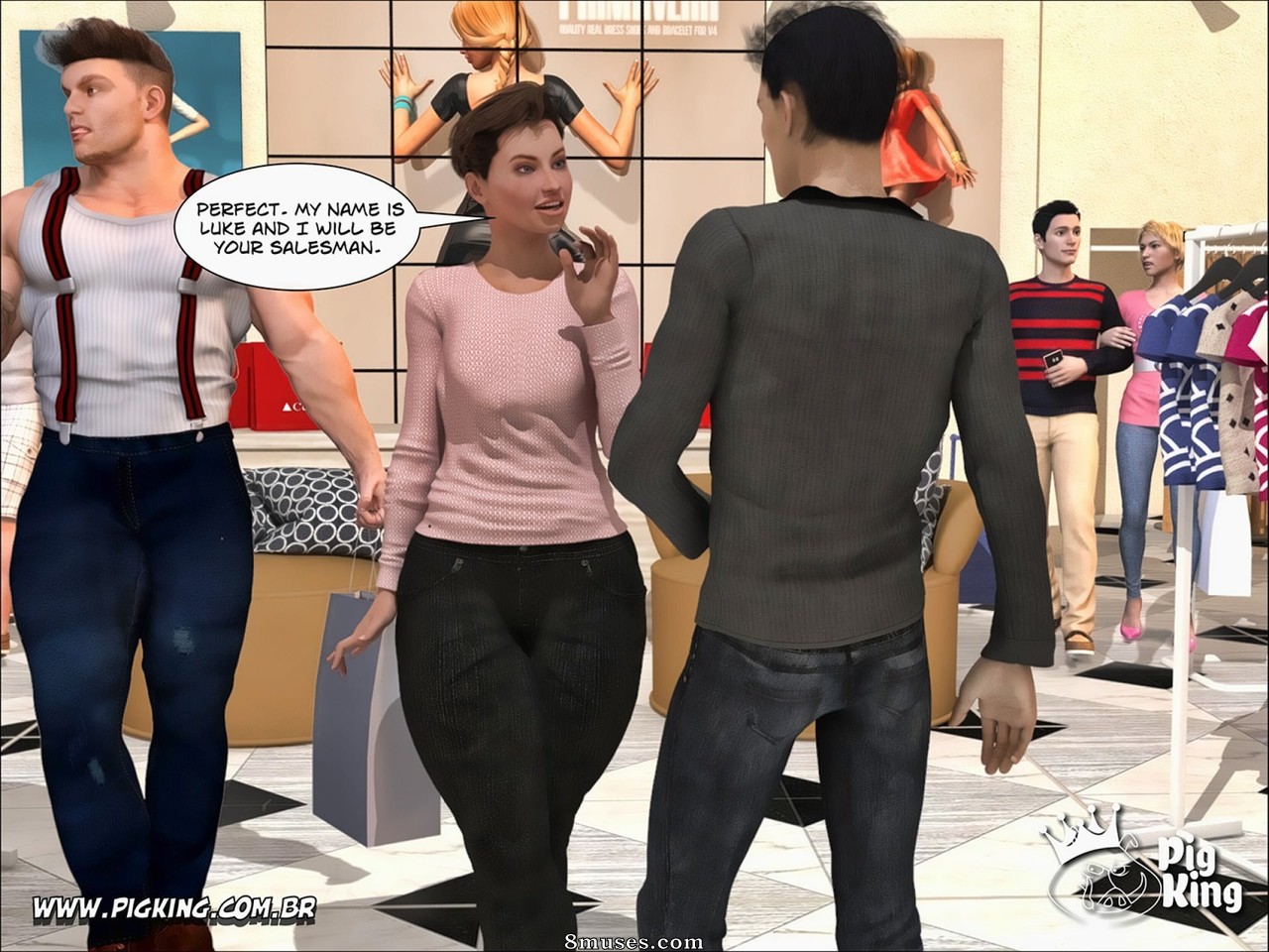 PigKing - CrazyDad Comics - It's For My Wife - Page 4