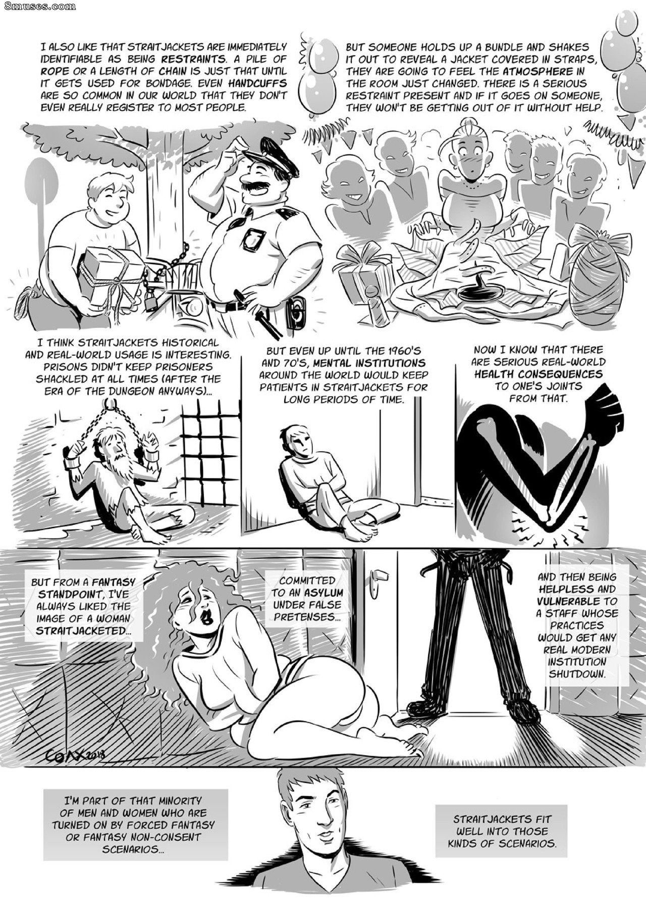 Coax Comics - Camisas de fuerza - Página 4
