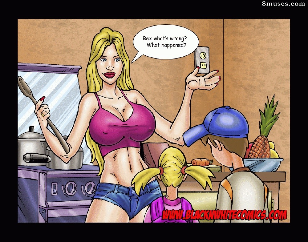 BlacknWhiteComics - Leave it to Moms Beaver - Page 8