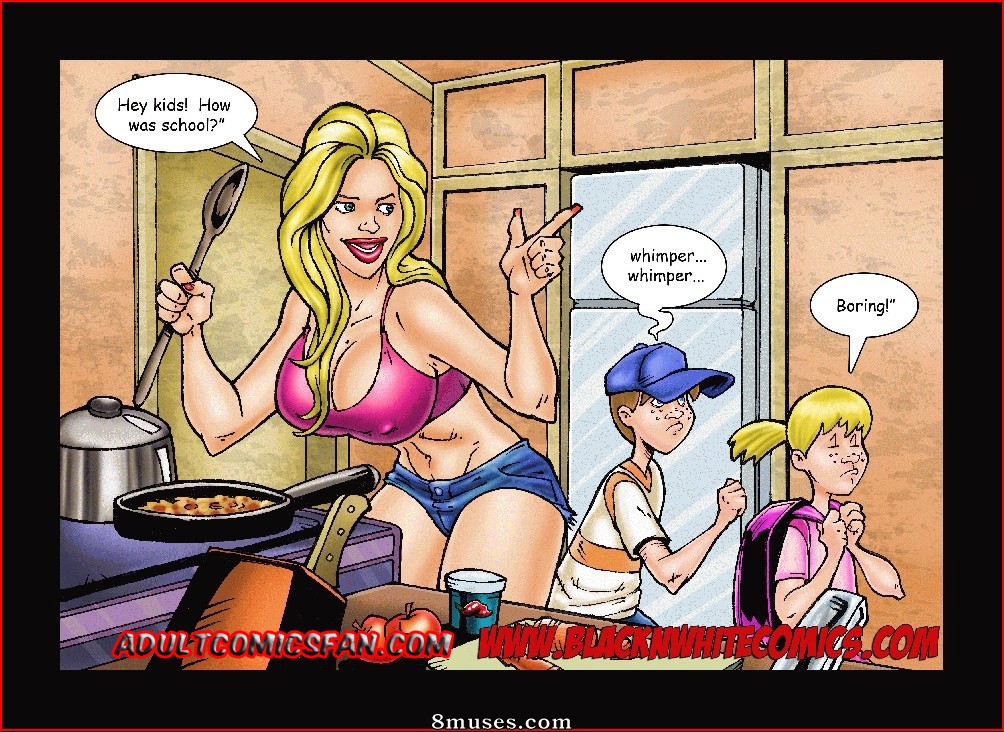 BlacknWhiteComics - Leave it to Moms Beaver - Page 2