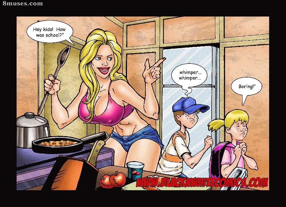 BlacknWhiteComics - Leave it to Moms Beaver - Page 7