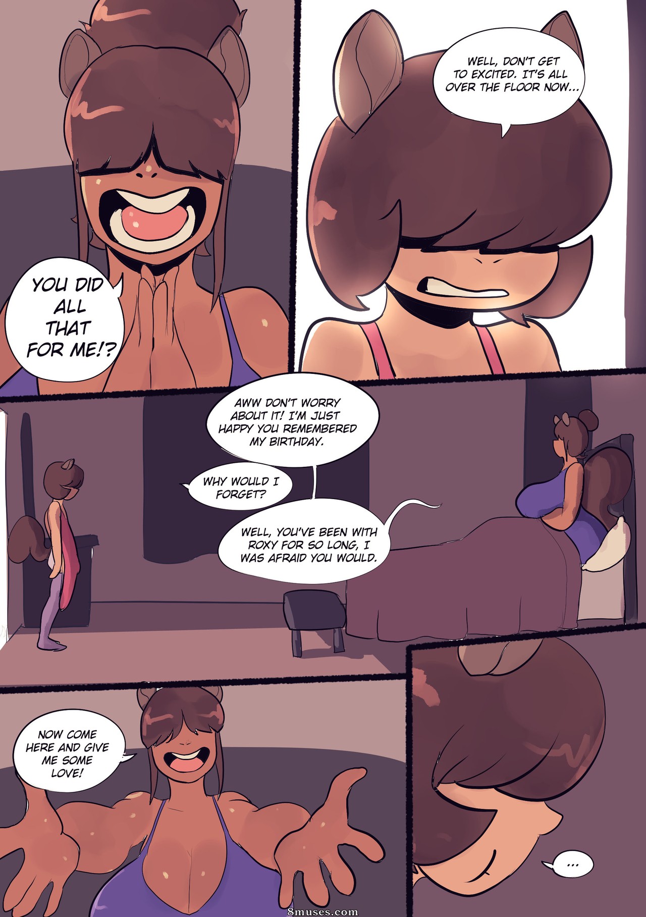 Peculiart Comics - Stacy & Cia - Café da manhã na cama - Página 6