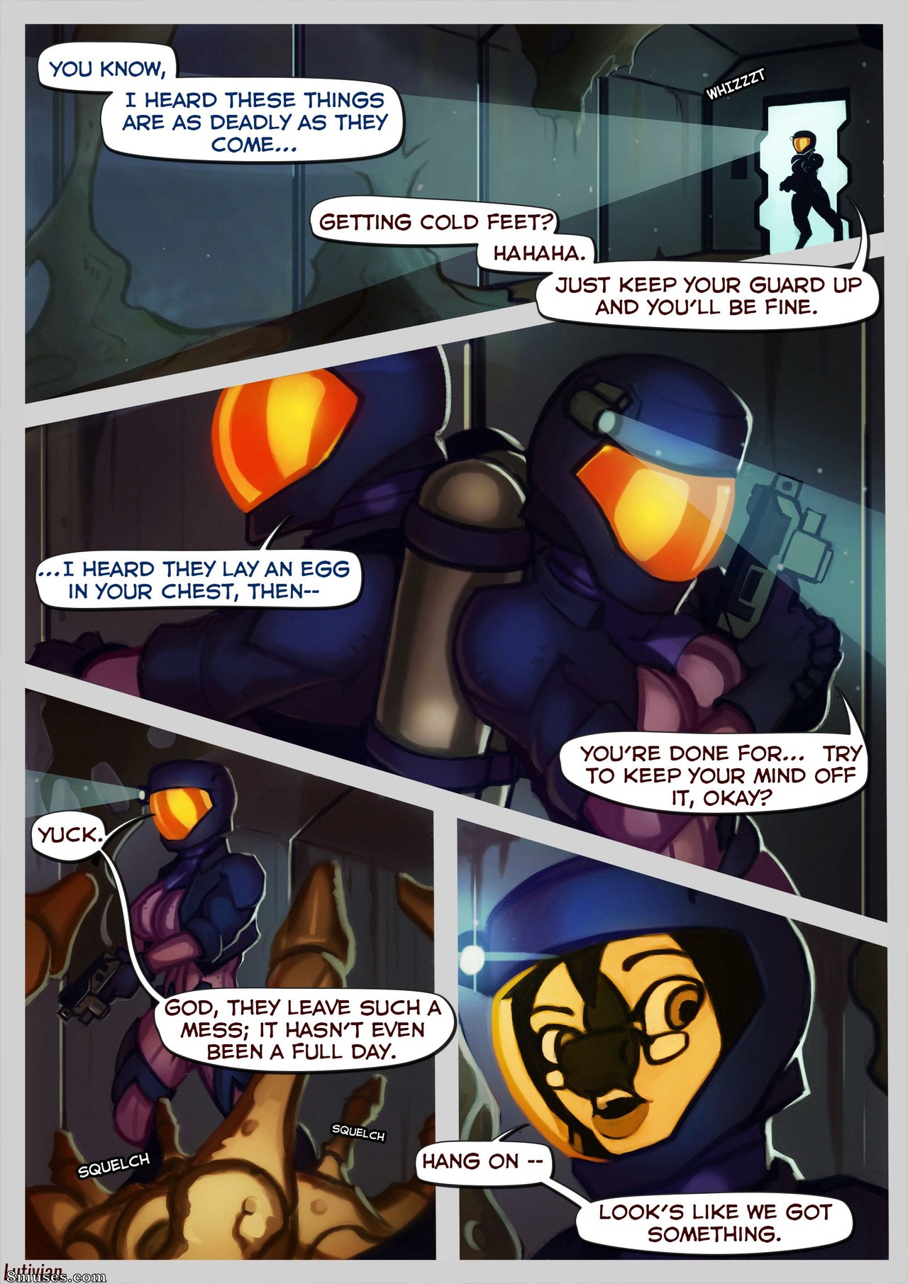 Lutivian - Face Hugger Fraternization - Page 2