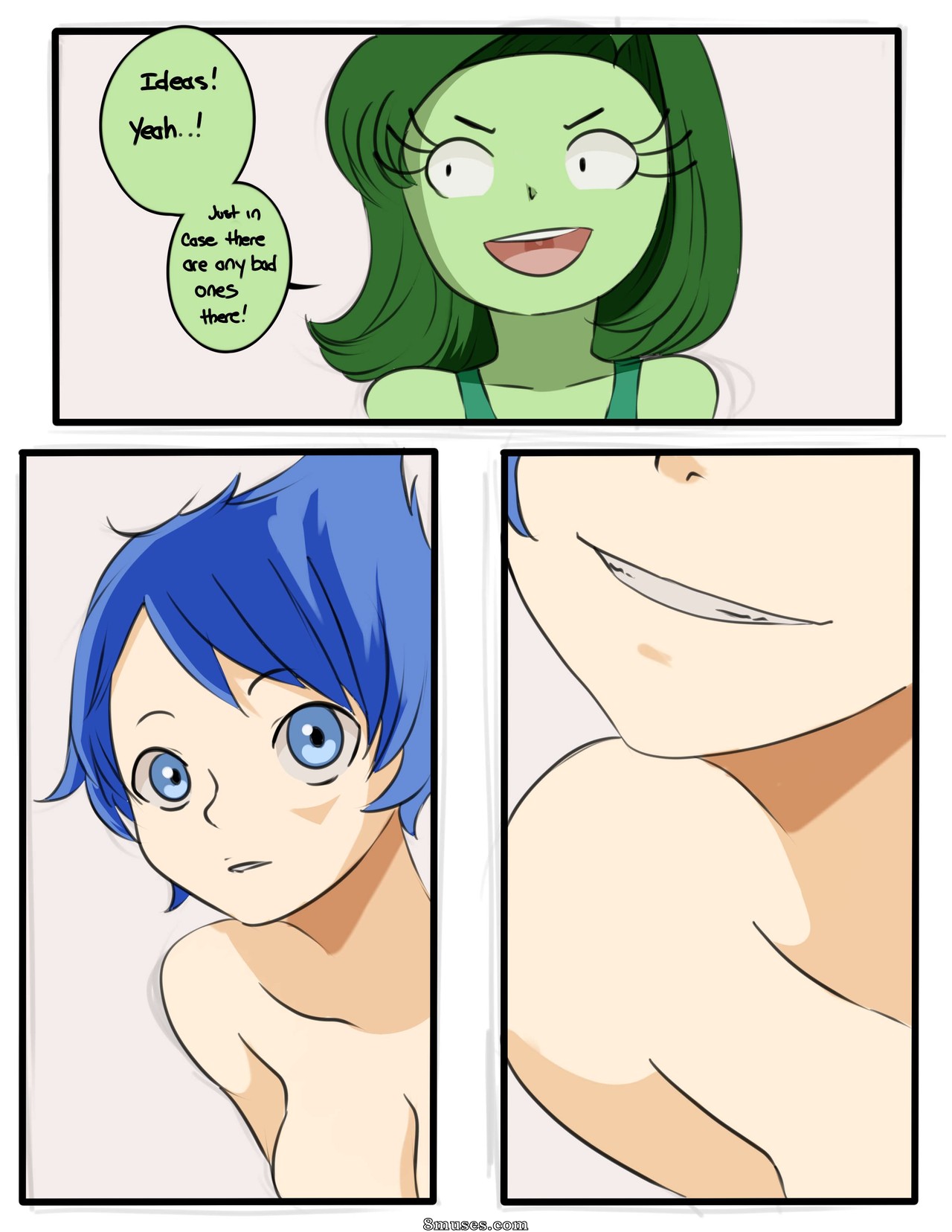 Inuyuru Comics - Colado - Quadrinho dentro para fora - Página 7