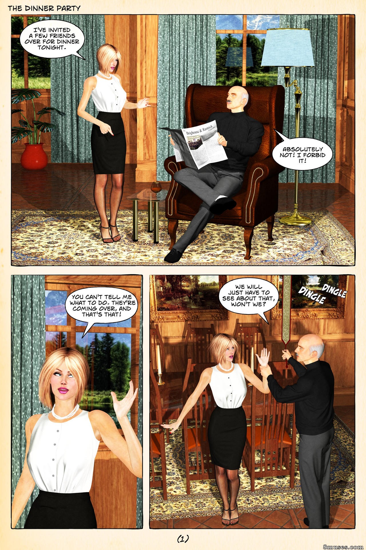 Vialst - The Dinner Party - Page 1