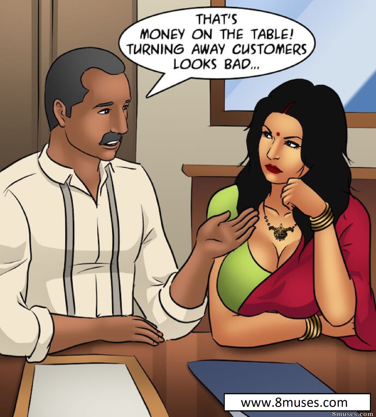 Kirtu.com Comics - Savita Bhabhi - Episódio 89 - Cuidados intensivos - Página 6