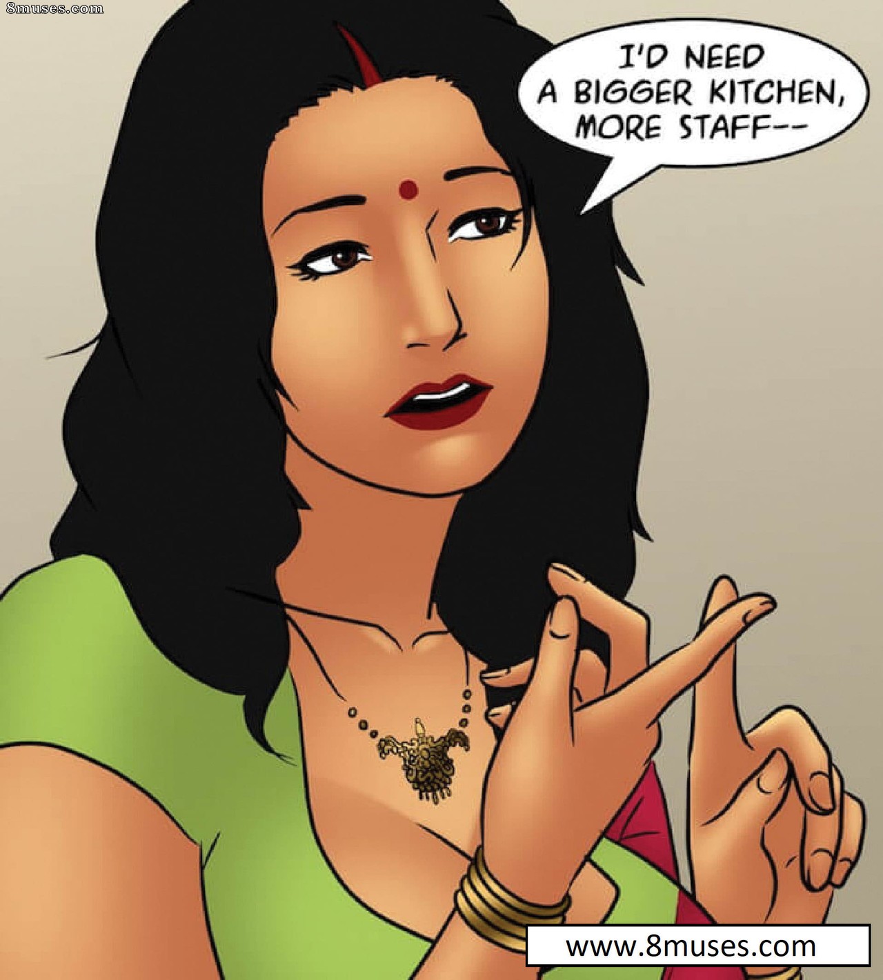 Kirtu.com Comics - Savita Bhabhi - Episódio 89 - Cuidados intensivos - Página 9