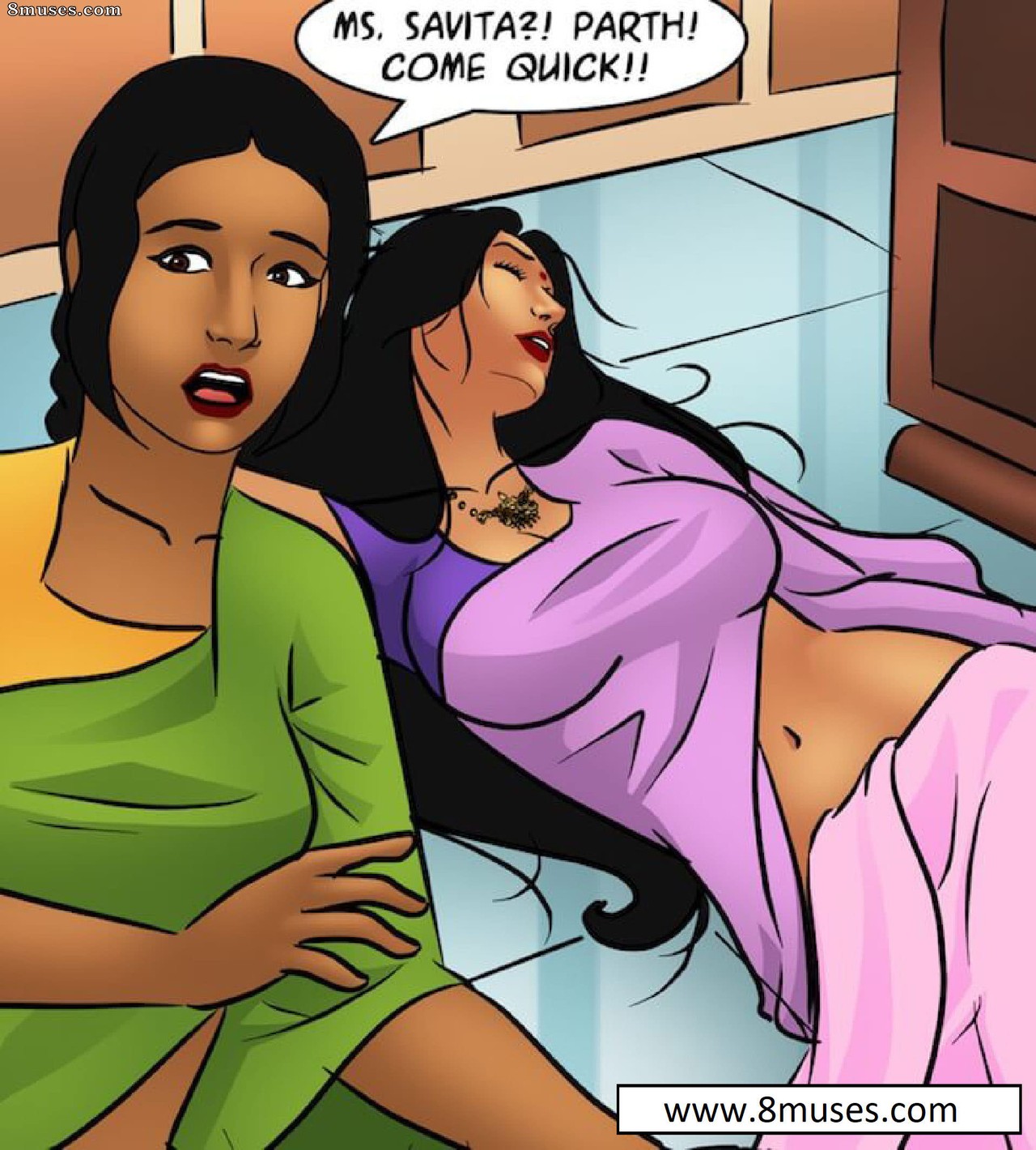Kirtu.com Comics - Savita Bhabhi - Episódio 89 - Cuidados intensivos - Página 43