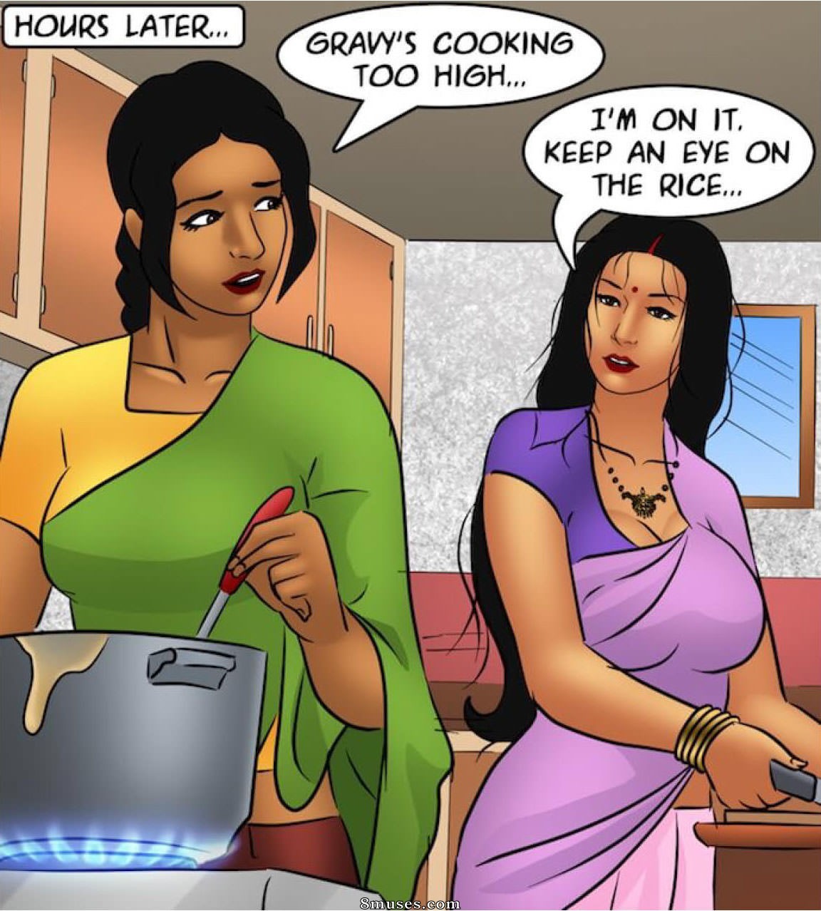 Kirtu.com Comics - Savita Bhabhi - Episódio 89 - Cuidados intensivos - Página 181