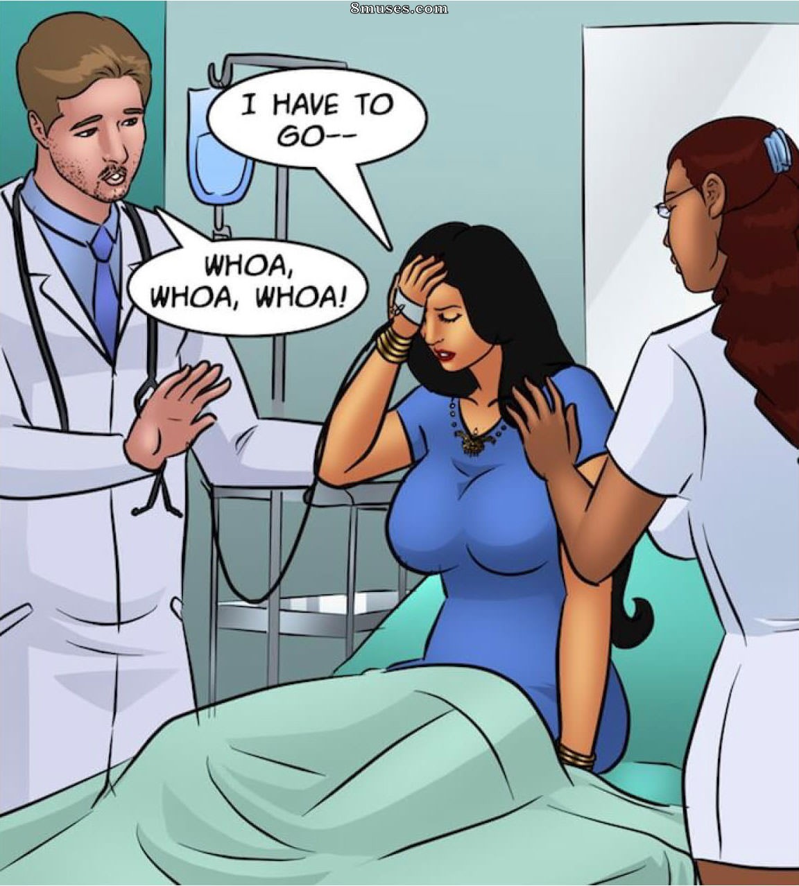 Kirtu.com Comics - Savita Bhabhi - Episódio 89 - Cuidados intensivos - Página 187