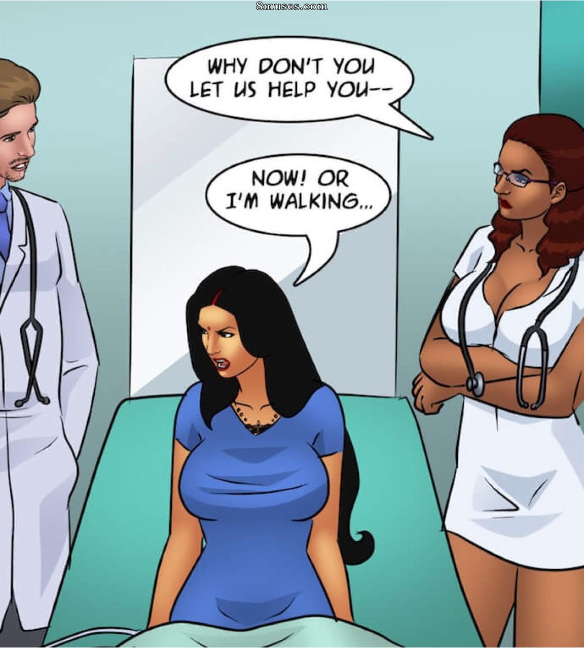 Kirtu.com Comics - Savita Bhabhi - Episódio 89 - Cuidados intensivos - Página 190