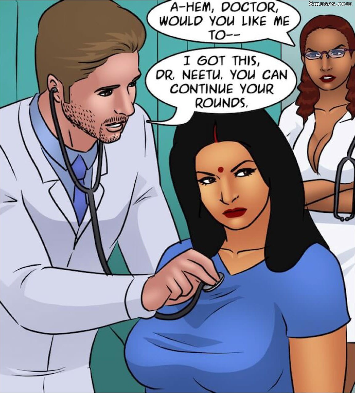 Kirtu.com Comics - Savita Bhabhi - Episódio 89 - Cuidados intensivos - Página 197