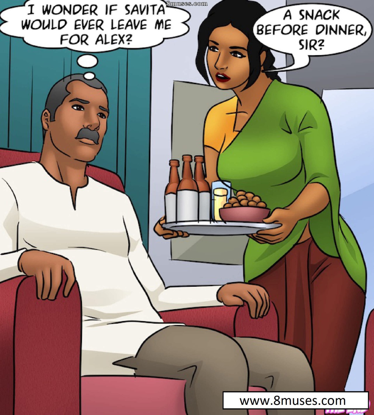 Kirtu.com Comics - Savita Bhabhi - Episódio 89 - Cuidados intensivos - Página 139