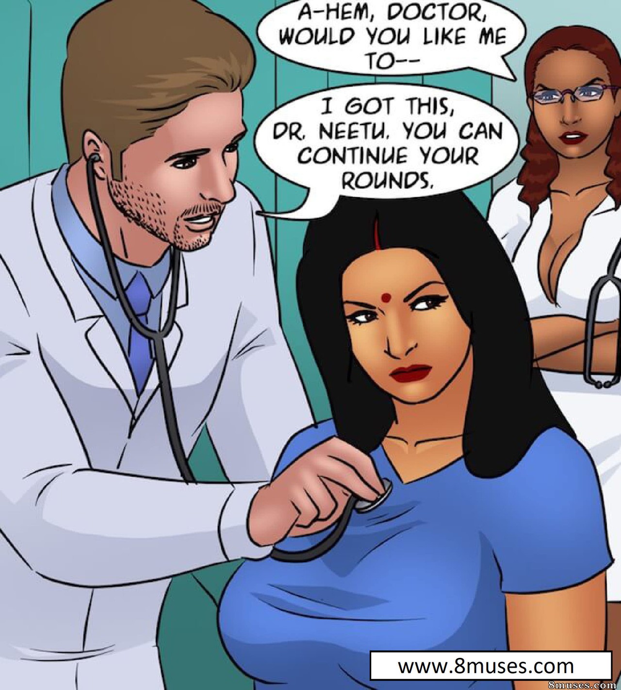 Kirtu.com Comics - Savita Bhabhi - Episódio 89 - Cuidados intensivos - Página 57