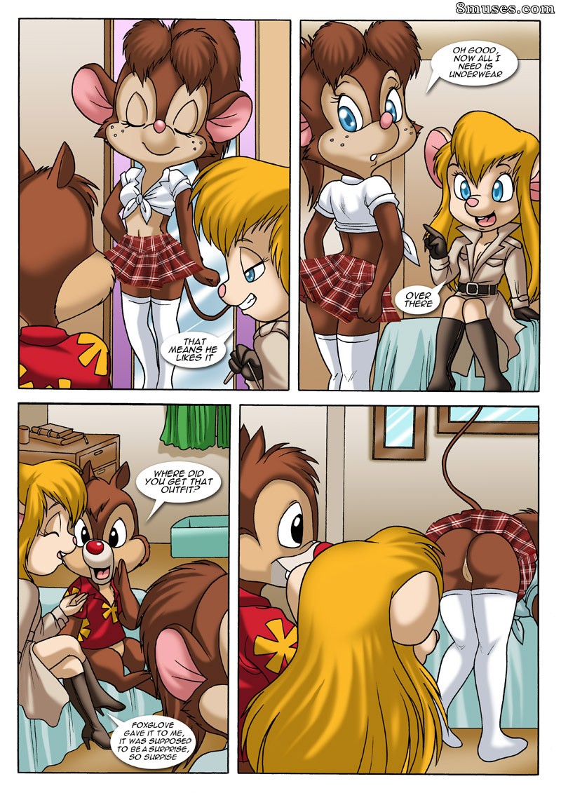 Resue Rodents - Issue 4 - An Amazing American Tail Tanya Goes Down - Page 7