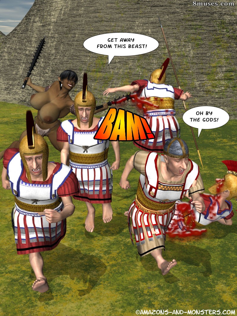 Amazons and Monsters Comics - Le demi-orc contre les petits hobbits lubriques - Page 8