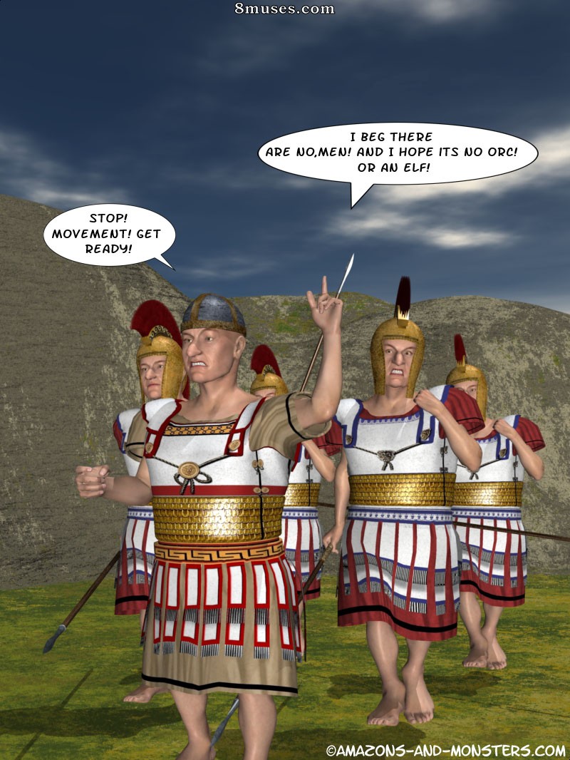 Amazons and Monsters Comics - Le demi-orc contre les petits hobbits lubriques - Page 3