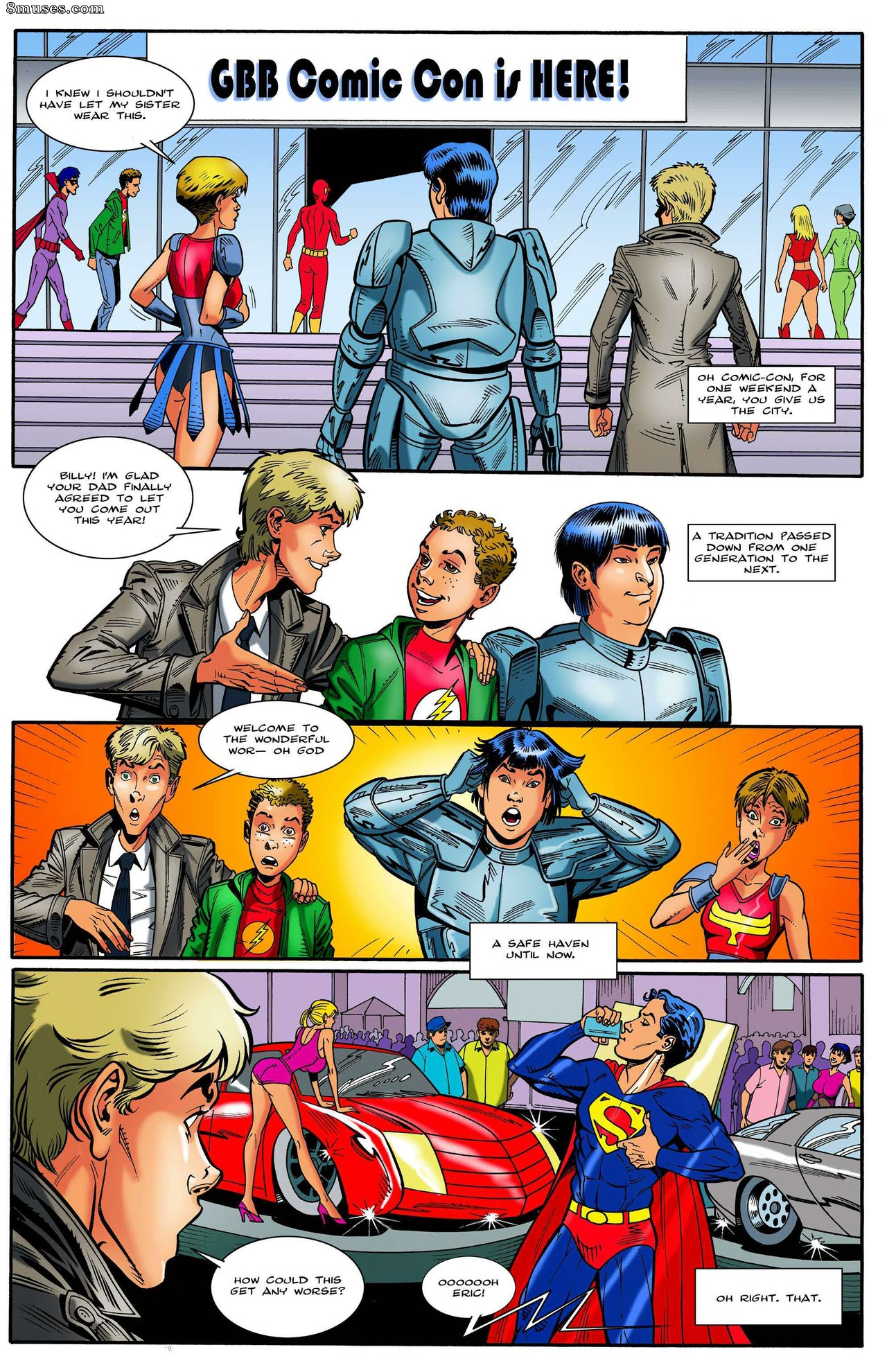 Kinky Comic Convention - Issue 1 - Page 3