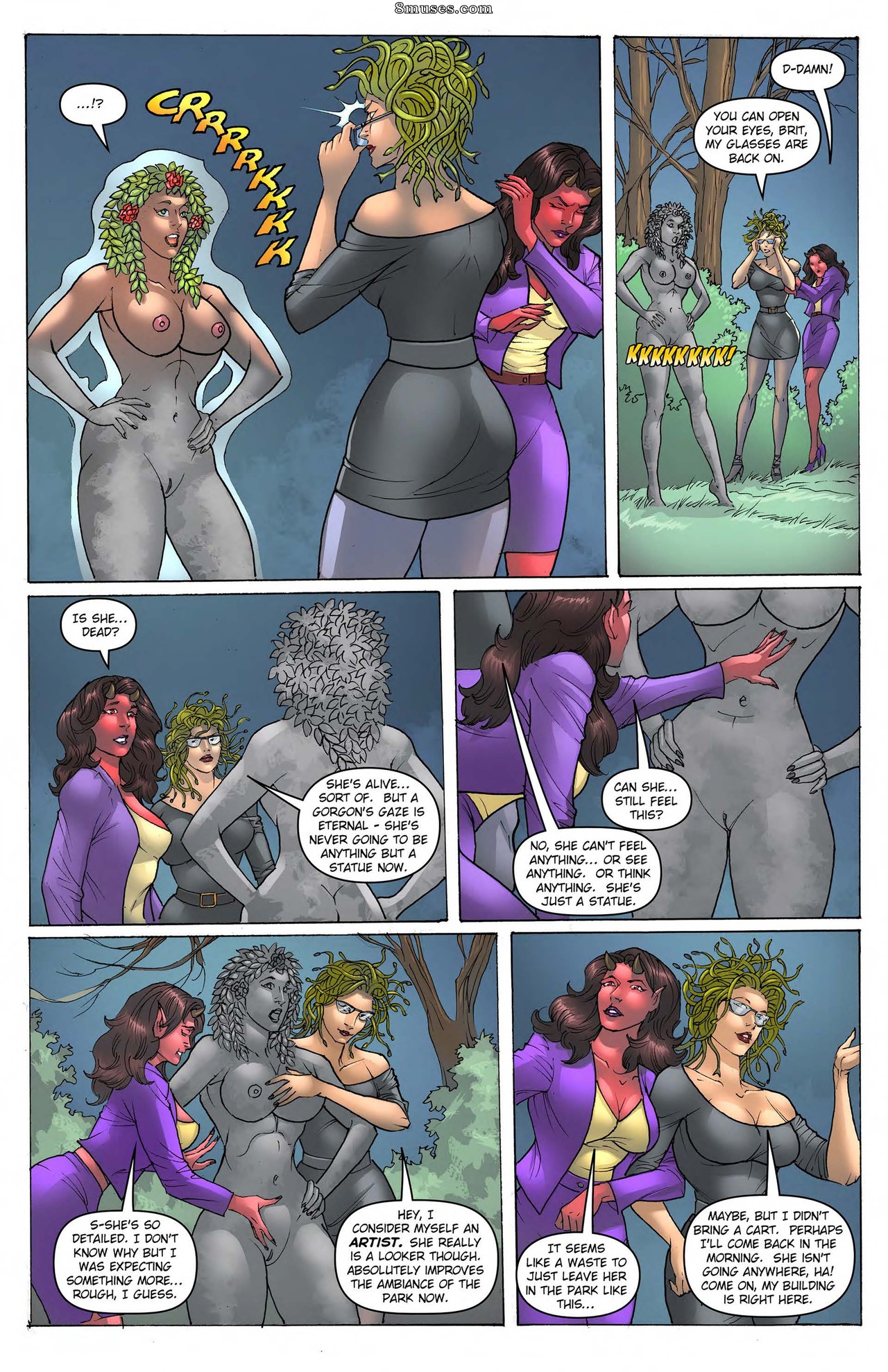 Page 8 | Transform-Fan-Comics/Dangerous-Foreplay/Issue-1 | 8muses - Sex  Comics