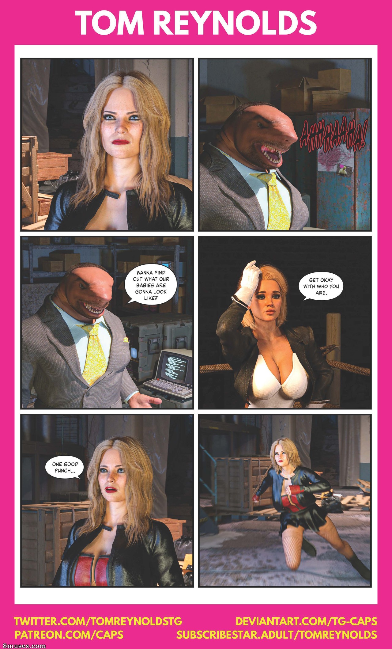 Page 32 | TG-Comics/Tom-Reynolds/Knockout-Blonde/Issue-2 | 8muses - Sex  Comics