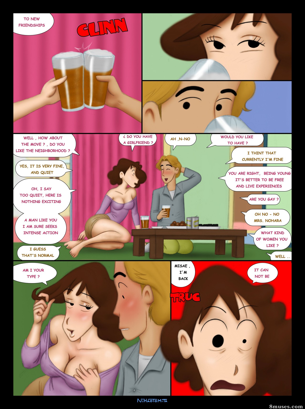 Page 3 | Nihaotomita-Comics/Misae-Needs-A-Fuck | 8muses - Sex Comics