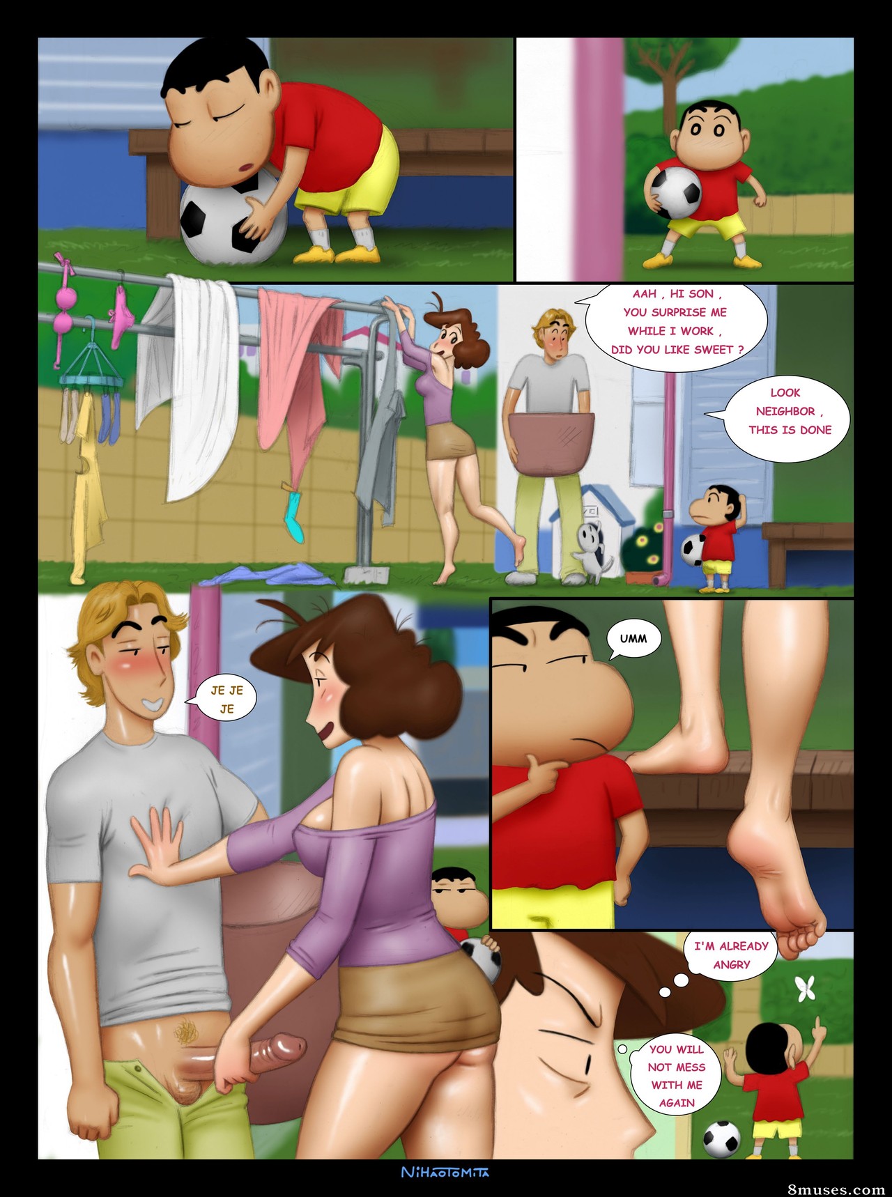 Nihaotomita Comics - Misae Needs A Fuck - Page 17