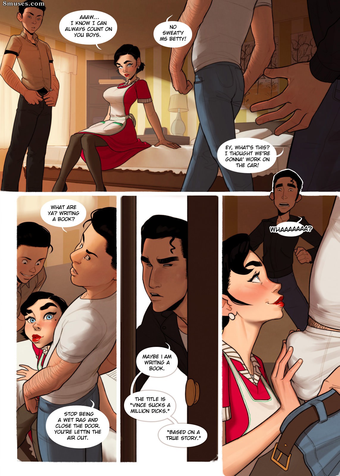 The Good Old Times - Hairy Version - Page 4