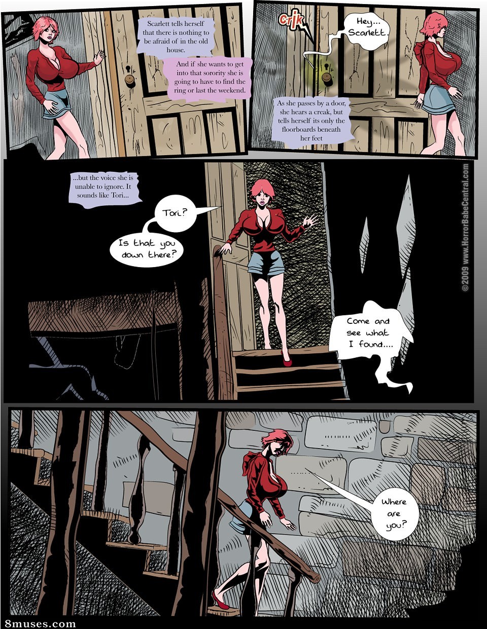 Central de babas do horror - Inferno no salão vermelho - Página 19
