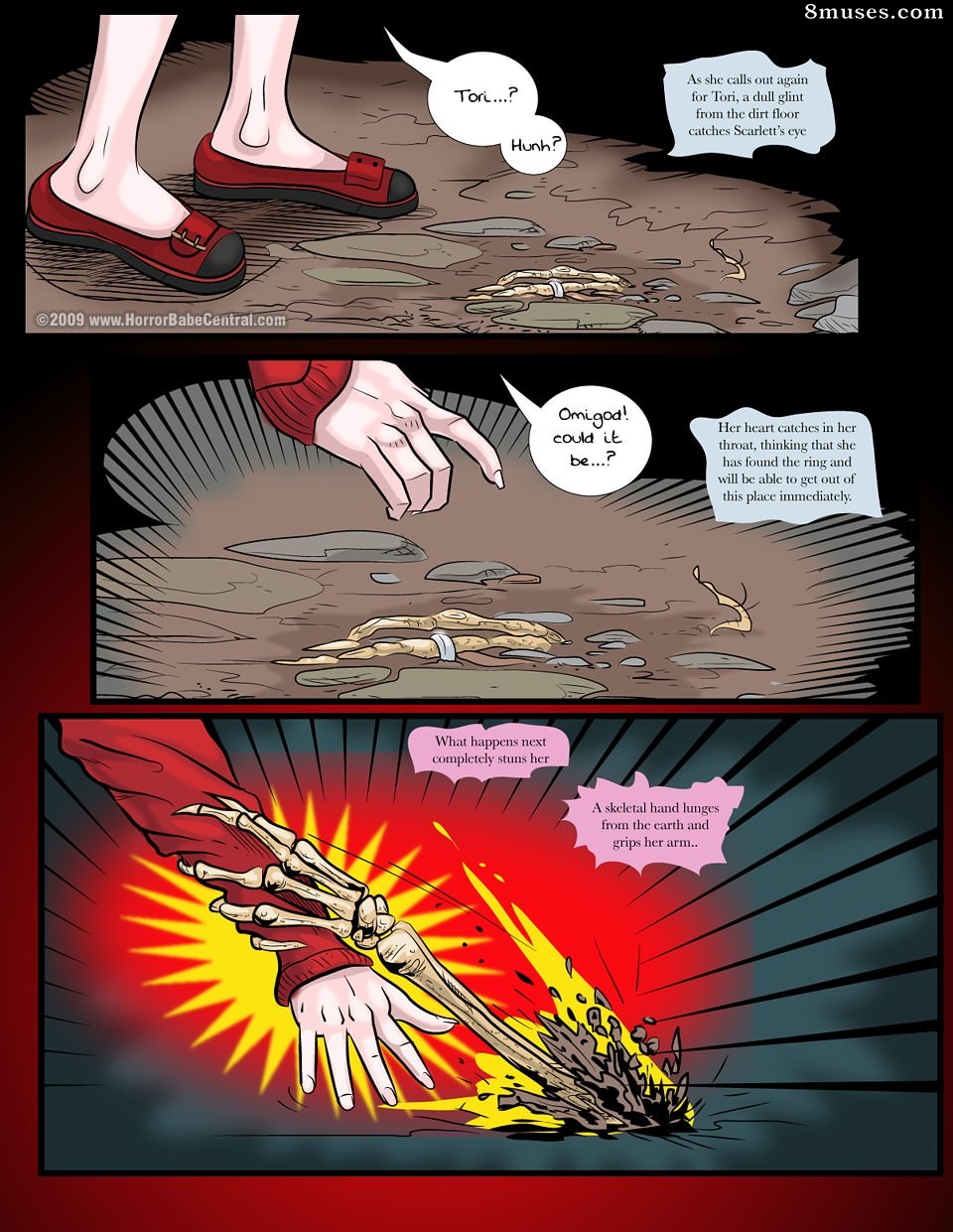 Central de babas do horror - Inferno no salão vermelho - Página 20