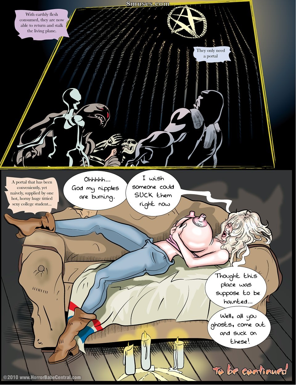 Centre de la babe de l'horreur - Enfer dans le hall rouge - Page 41